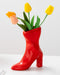 Female Boot Vase, Nordic Modern Ceramic Flower Vase for Home Decor, Table