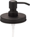 Jarmazing Products Wide Mouth Black Mason Jar Soap Dispenser Lids - One Pack for All Wide Mouth Canning Jars