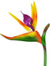 Artificial Flowers Bird of Paradise Greenery Plants, 6pcs Indoor Outside Garland for Home Garden Wedding