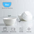 Small Porcelain Bowls, Set of 3, Pinch Bowl Set, 5oz White Bowls for Dip, Prep, Side Dish and Charcuterie Board, Stackable, Dishwasher Safe by HillSpring