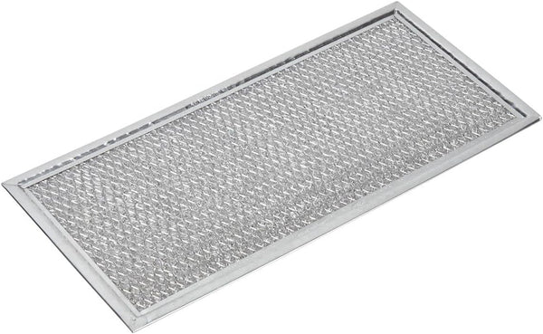 Genuine OEM Whirlpool W10120839A Over-The-Range Grease Filter for Microwaves, Replaces 1373098, Grey