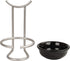FitWell Ceramic Spoon Rest with Upright Utensil Holder, Heat Resistant Cooking Utensil Holder for Stovetop & Countertop