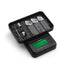 GAUGE Digital Mini Scale - Black - (600g x 0.1g) - Small Pocket Size Travel Scale for Digital Weight