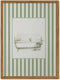 Funny Kids Bathroom Wall Art Cute Boy in Bathtub Wall Decor Picture,