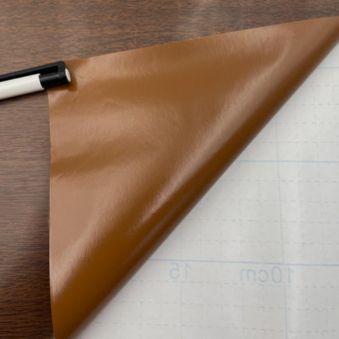 LovingWay 14.7 Feet Wallpaper Roll, Brown Wood Grain Shelf Liner 17.7x177 Inch Self-Adhesive Desk Lining Paper Decor