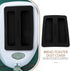 BESTonZON Silicone Toaster Dust Covers, 2 Slice Electric Bread Maker Upper Covers in Black
