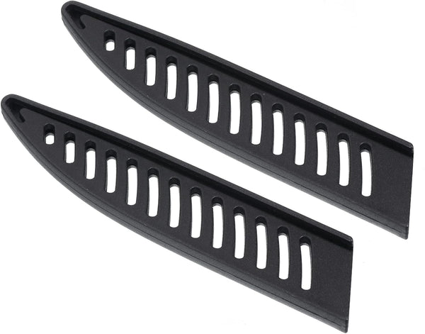 PATIKIL PP Safety Knife Cover Sleeves for 5" Utility Knife, 2 Pack Edge Guard Blade Protector for Kitchen