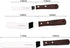 Offset Cake Icing Spatula Set of 3 - Professional Stainless Steel Decorating Frosting Spatulas with Wooden Handle