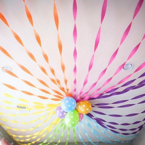 Pretty Purple Crepe Streamer - 81 ft (1 Count) - Vibrant Party Decoration