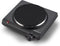 Elite Gourmet ESB-301BF Countertop Single Cast Iron Burner, 1000 Watts, Black
