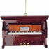 Brown 3" Upright Piano Tree Ornament by Broadway Gifts