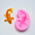 Small Koi Fish Fondant Mold (2.5"x1.4") - MoldFun Carp Sugar Craft Silicone Mold for Cake Decorating