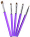 AK ART KITCHENWARE Sugar Cookie Brushes Set, Gum Paste Flower Tools, Fondant Cake Decorating Supplies (Set of 5pcs)