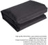xianshi Black Universal Rollaway Folding Bed Storage Cover - Portable Dust Proof Protective Cover with Zipper for