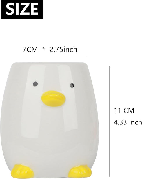 LOUIE SILNA Toothbrush Cup for Kids Durable & Colorfast Toothbrush Holder for Bathroom, Hotel & Office Desk Storage