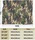 Perinsto 80"X60" Military Camouflage Throw Blanket Ultra Soft Warm All Season Green Camo Decorative Fleece Blankets