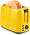 iSiLER 2 Slice Toaster, 1.3 Inch Wide Slot with 7 Shade Settings, Compact Bread Toaster with Removable Crumb Tray