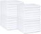 Amazon Basics Fast Drying Cotton Washcloths for Bathroom, Machine Washable, Soft and