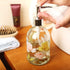 17 oz Glass Soap Dispenser Bottle with Pump,Refillable Liquid Hand Dispenser for Bathroom, Kitchen Soap Dispenser