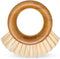 Full Circle The Ring Bamboo Vegetable and Fruit Cleaning Brush, Versatile Scrubber for Potatoes and Veggies
