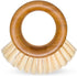 Full Circle The Ring Bamboo Vegetable and Fruit Cleaning Brush, Versatile Scrubber for Potatoes and Veggies