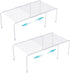 Expandable Cabinet Storage Organizer Shelf, Freezer Shelf, Kitchen Cabinet Pantry Spice Rack, 2 Sets