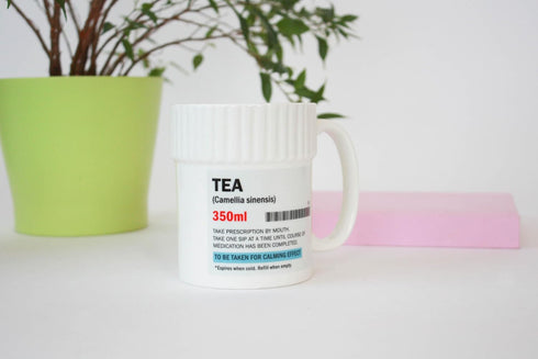 Gift Republic Multicolor Pill Pot Tea Mug