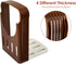 4 Bread Slicer for Homemade Bread Slice Thickness Bread Cutting Guide Plastic Foldable Compact Sandwich Loaf Slicer