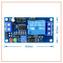 2 Pcs DC 12V Time Delay Relay Module, Trigger Circuit Timer Timing Board with LED Indicator Display