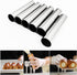 FantasyDay Non-stick Cream Cannoli Tubes, 19 Pcs Stainless Steel Baking Cones with Clean Brush for Pastry