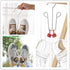 3 Pack Organizer,Closet Stainless Steel Shoes Hanger Drying Rack for Dehumidifying Hanging Leather Shoes,Double Hook