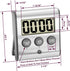 Elegant eTradewinds Digital Kitchen Timer, Stainless Steel Model eT-78, Displays 0-99 Min. or 0-99 Hr., Auto Shut Off