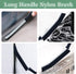 Hard Bristle Crevice Cleaning Brush, 8Pcs Multifunctional Tools for Household Use, Black