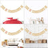 LUOZZY We Eloped Banner, Romantic Love Heart Banner, Proposal Photo Props for Engagement Wedding Party Decorations