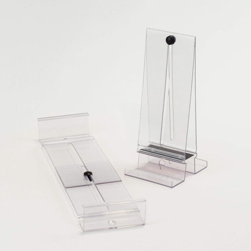 3 Pack, CollectorMount Comic Mount Comic Book Shelf Stand or Wall Mount Display, Invisible and Adjustable