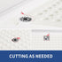34"x 23", OTHWAY Large Shower Mat TPE Non Slip Shower Mat for Walk in Shower Stall, Inside Shower Mats with Drain Holes