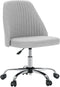 DUMOS Office Chair, Comfy Desk Chair Rolling Vanity Swivel Task Chairs with
