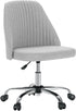 DUMOS Office Chair, Comfy Desk Chair Rolling Vanity Swivel Task Chairs with