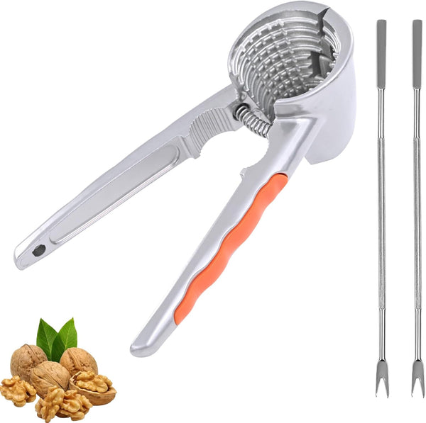1 PCS Nut Crackers Heavy Duty Walnut Cracker with Non-Slip Handle Nut