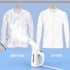 Handheld Garment Steamer for Clothes, Portable Wrinkle Remover, 230ml Capacity, 12 Minutes Continuous Steam, Mini, White