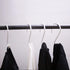 4 Pack Large S Hooks for Hanging Heavy Duty, 6 inch Non Slip Vinyl Coated Metal Closet S Hooks for Kitchen Utensils,