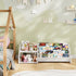 2 4-Tier TCW06WB CHOEZON Kids Bookshelf, Book Shelf for Kids Rooms, Toddler Bookshelf with Open Shelves and Sling Rack