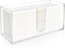 Acrylic Paper Towel Holder Countertop, 5mm Thick Clear C-Fold Z-Fold Trifold Napkin