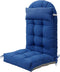NAVINE Adirondack Chair Cushion& Head Resting Pillow, High Back Patio Cushions with