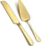 2Pcs Wedding Cake Knife and Server Set, Premium Stainless Steel Cake Cutter, 10.63" Knife and 9.25" Pie Server