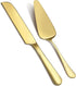 2Pcs Wedding Cake Knife and Server Set, Premium Stainless Steel Cake Cutter, 10.63" Knife and 9.25" Pie Server