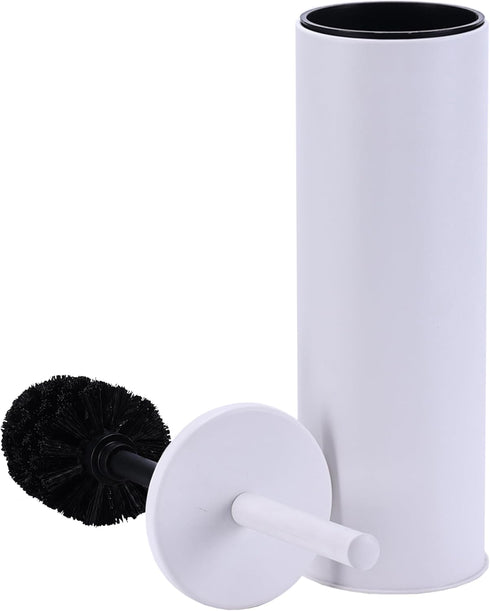 Deep & Sturdy Toilet Bowl Brush with Holder - Durable Scrubbing for Bathroom Cleaning Supplies
