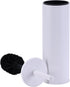 Deep & Sturdy Toilet Bowl Brush with Holder - Durable Scrubbing for Bathroom Cleaning Supplies
