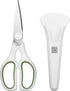 Linoroso Kitchen Scissors All Purpose Kitchen Shears with Magnetic Holder, Soft Grip