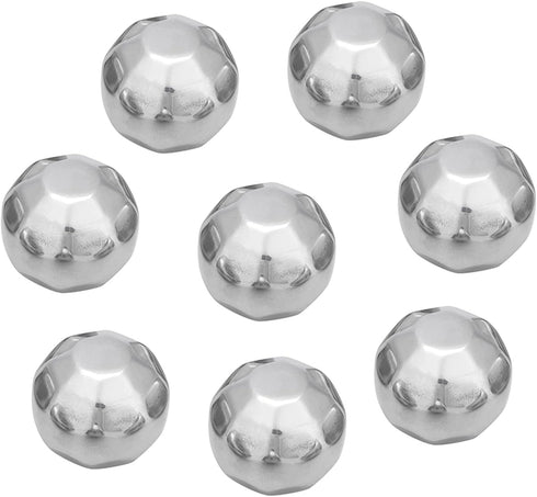 Stainless Steel Ice Spheres for Chilled Wine, Whiskey, and Fruit Drinks